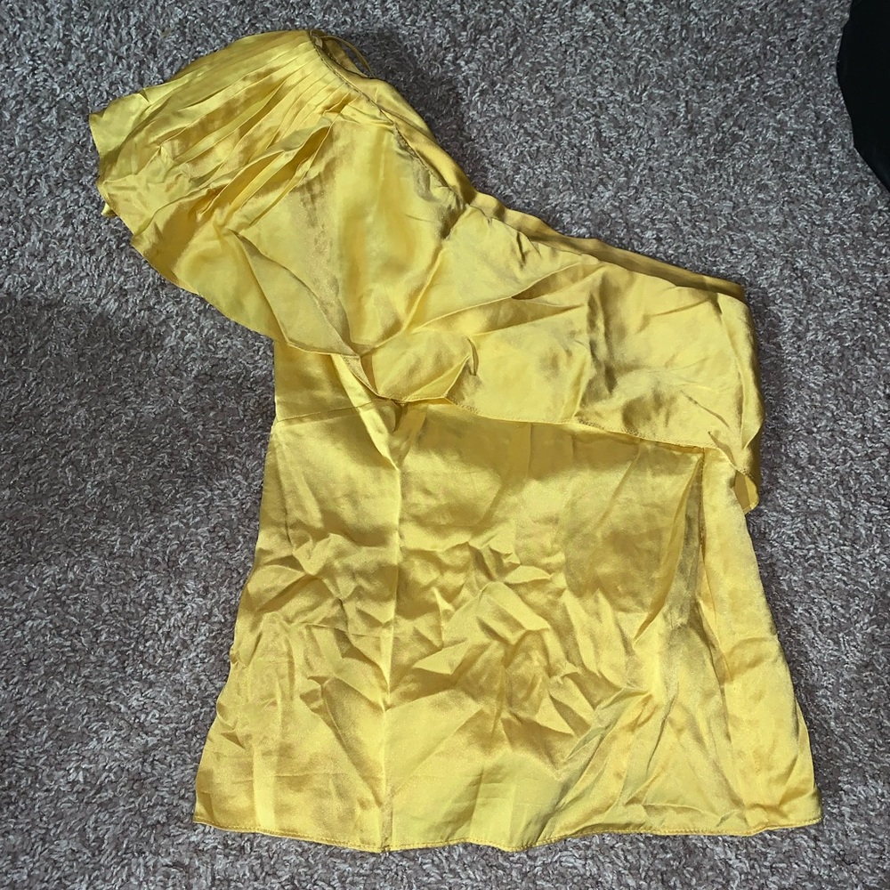 bcbg satin top